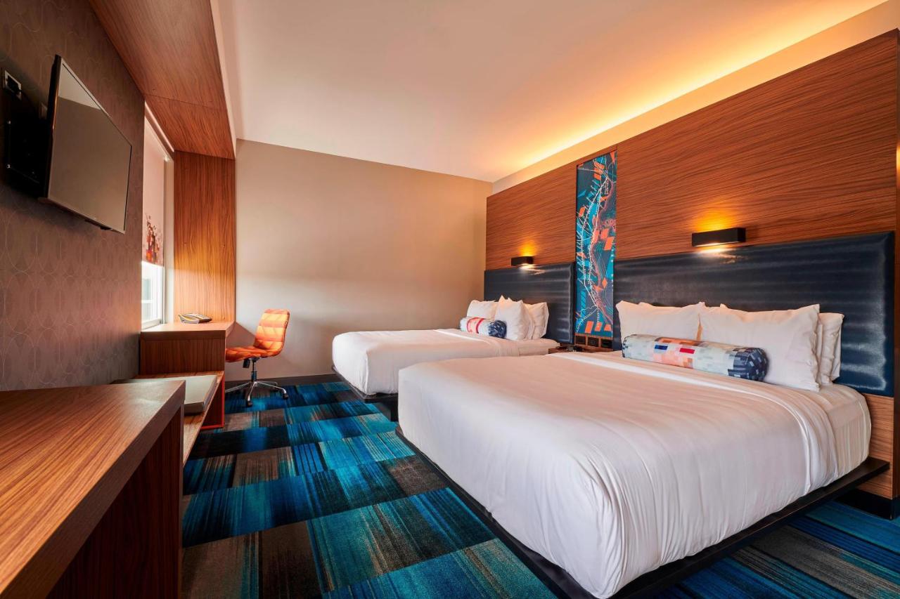 Aloft, Guest room, 2 Double